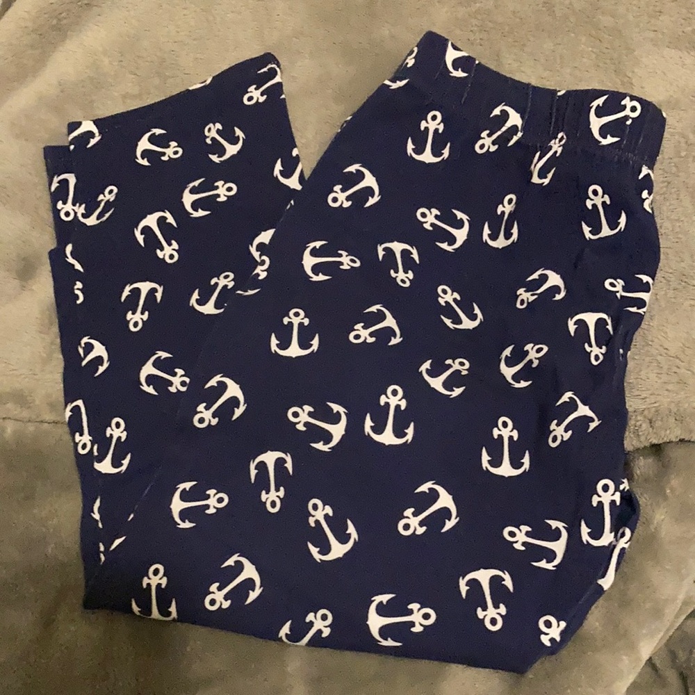 Medium girls anchor leggings